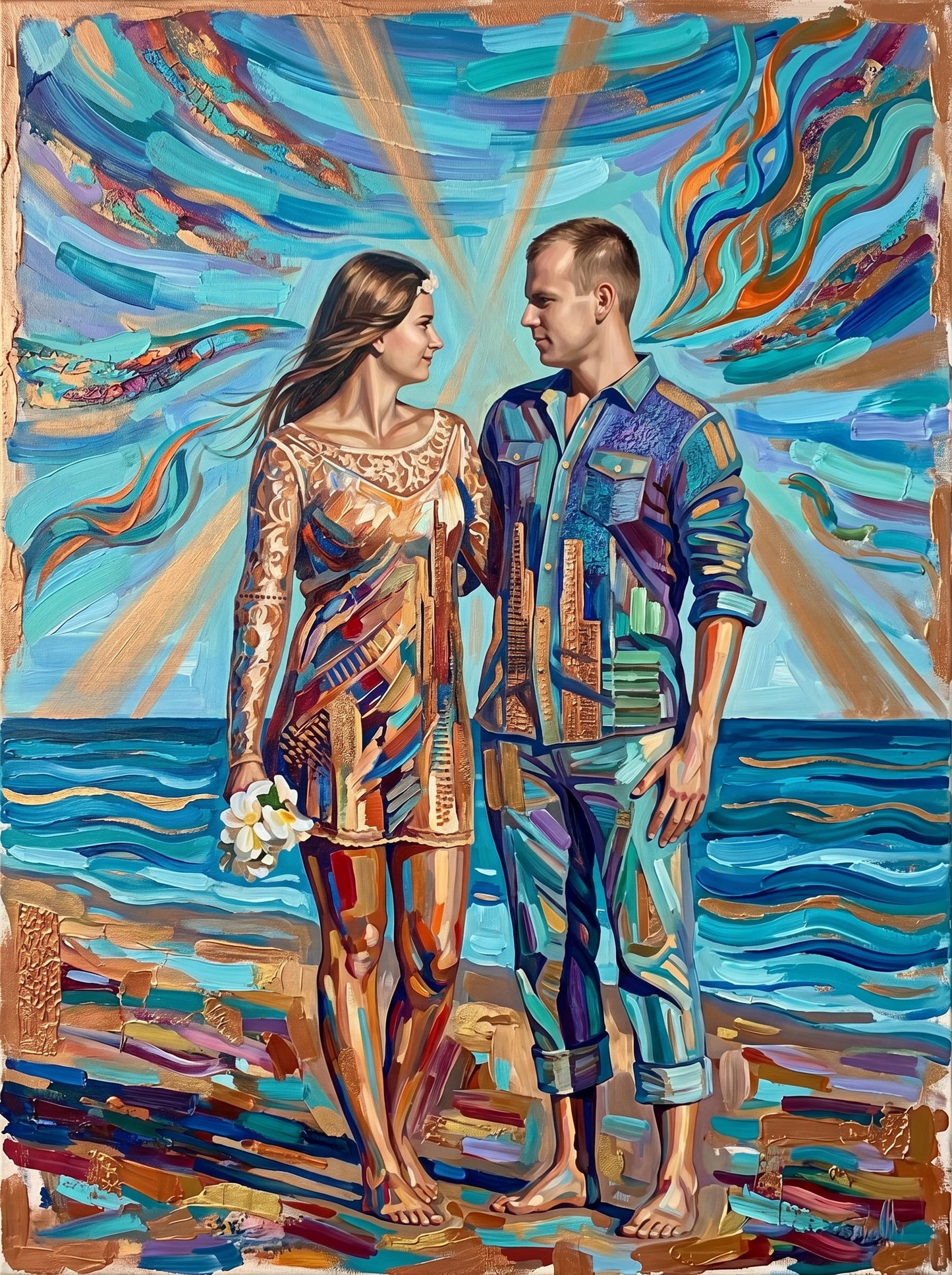 Abstract Oil Paintings