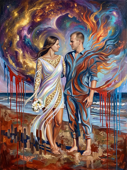 Abstract Oil Paintings