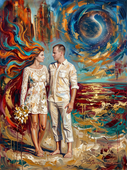 Abstract Oil Paintings