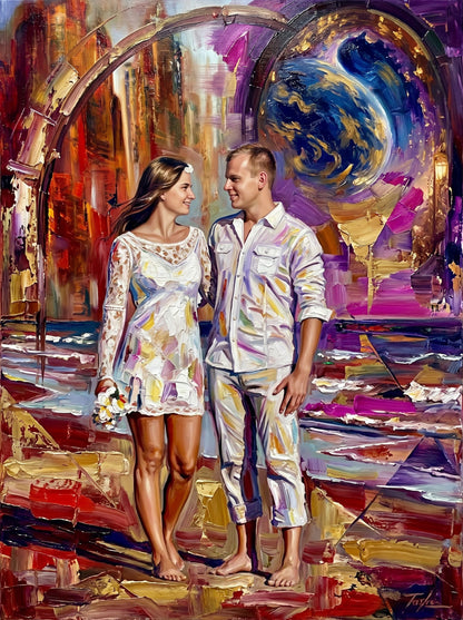 Abstract Oil Paintings