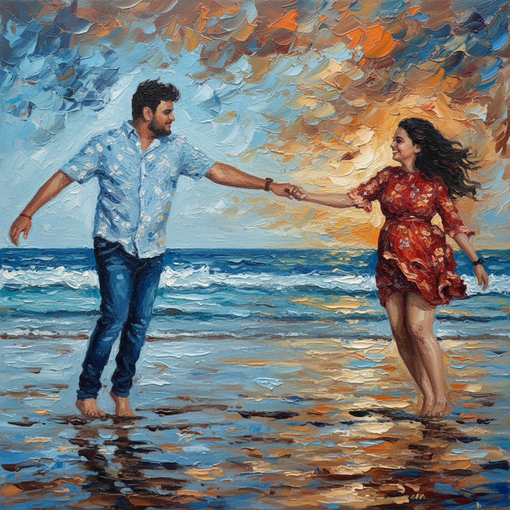 Abstract Oil Paintings