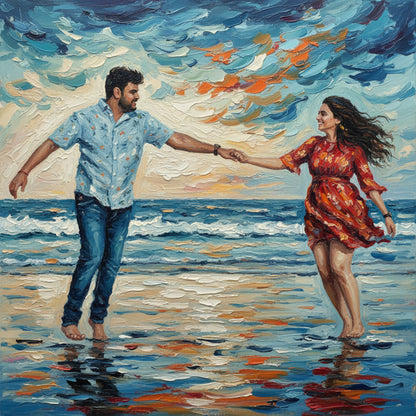 Abstract Oil Paintings