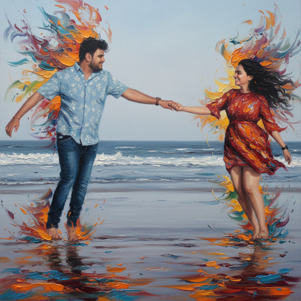 Abstract Oil Paintings