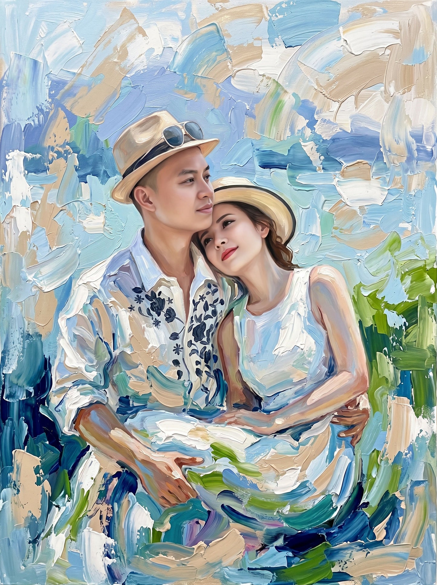 Abstract Oil Paintings