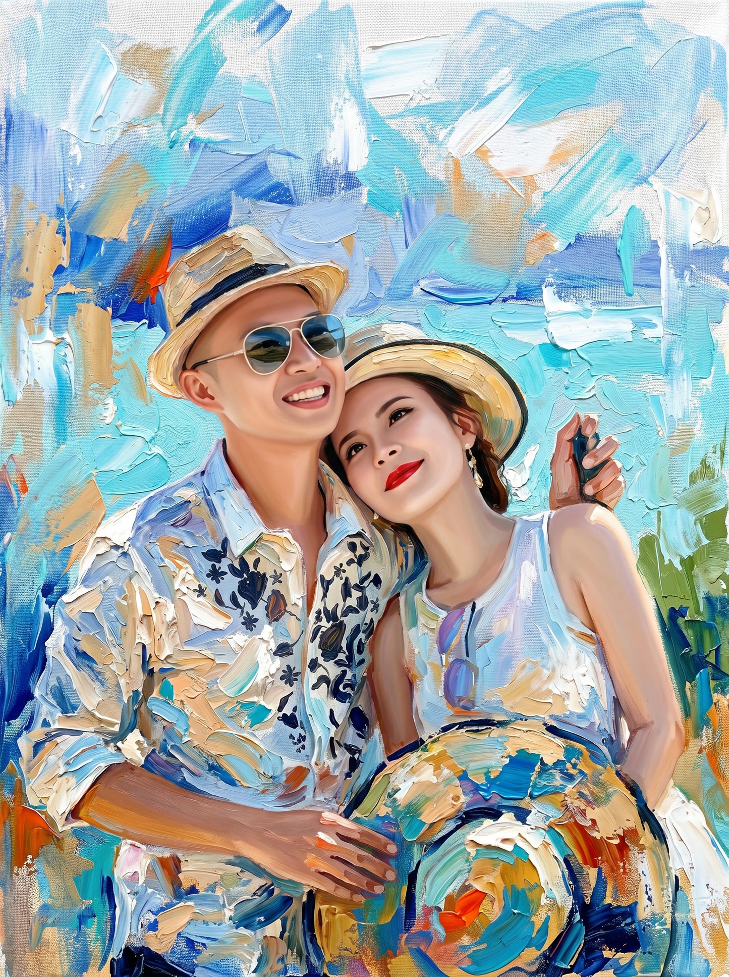 Abstract Oil Paintings