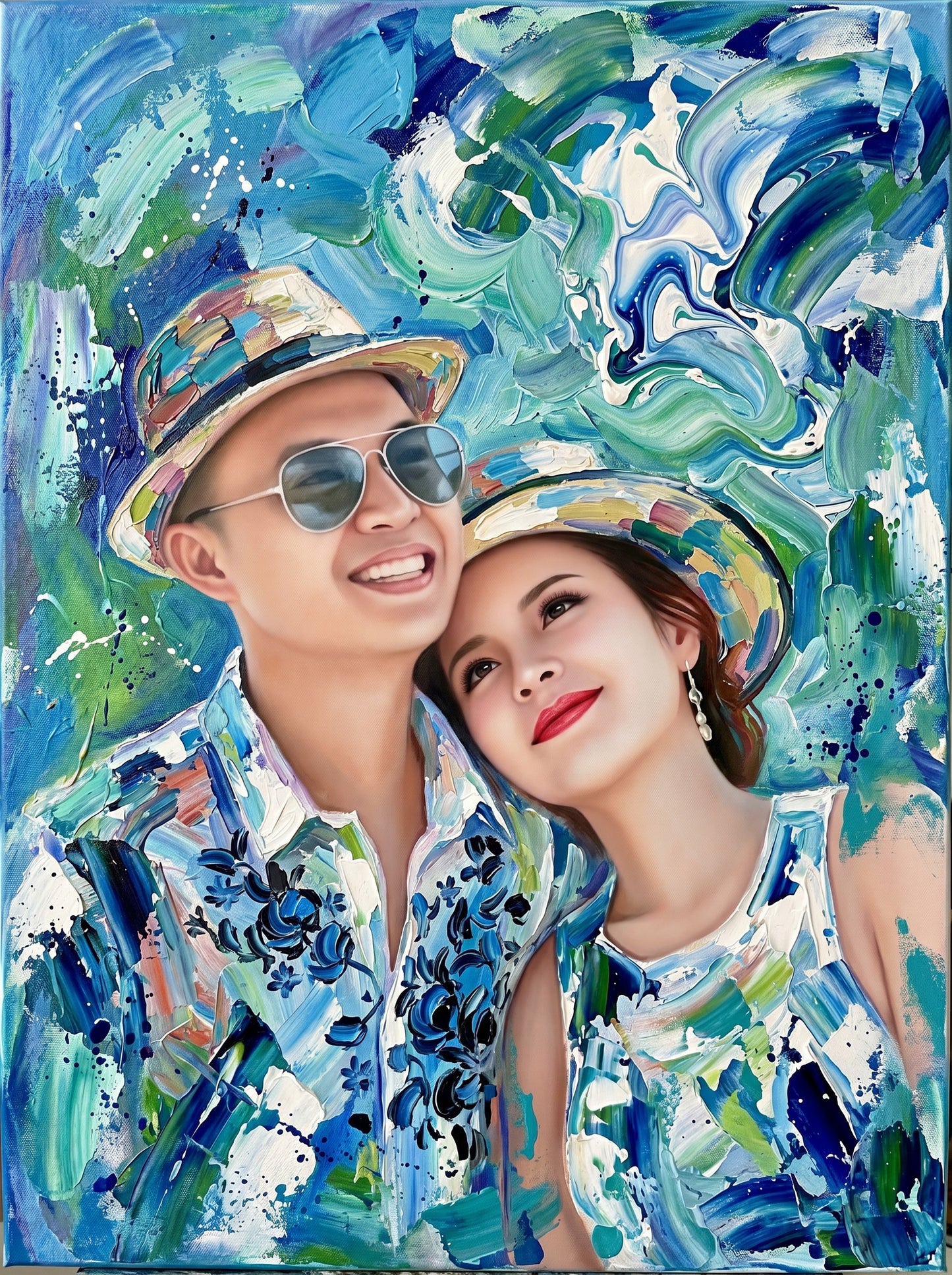Abstract Oil Paintings