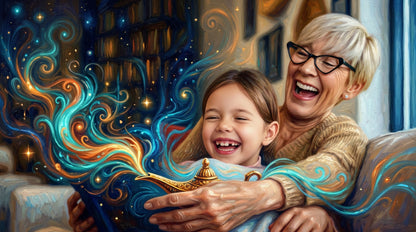 Grandparents Oil Paintings