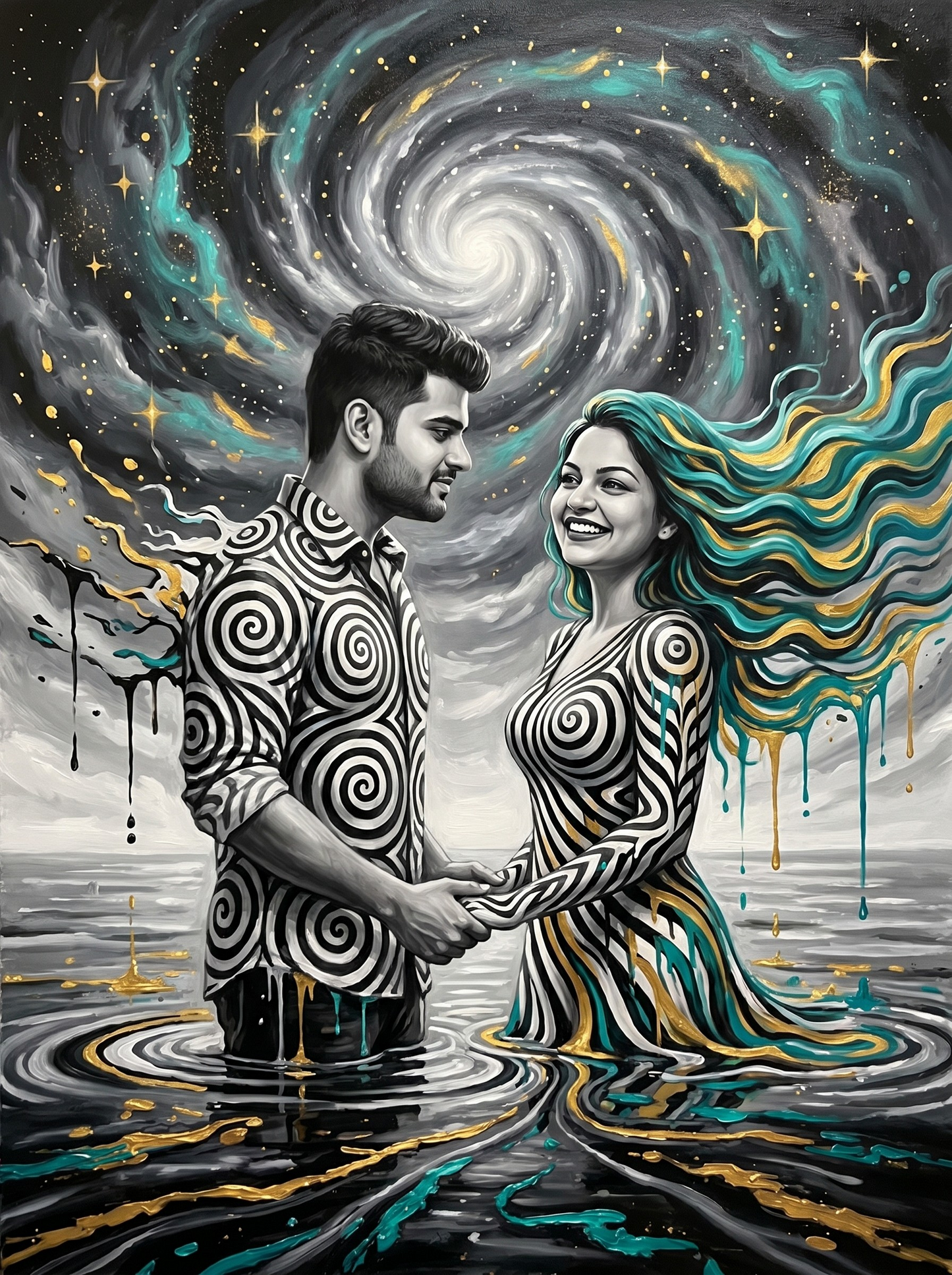 Abstract Oil Paintings