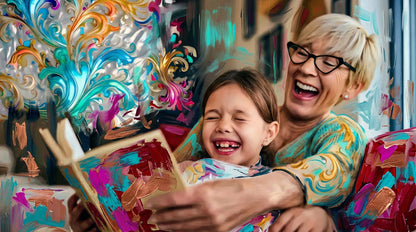 Grandparents Abstract Paintings